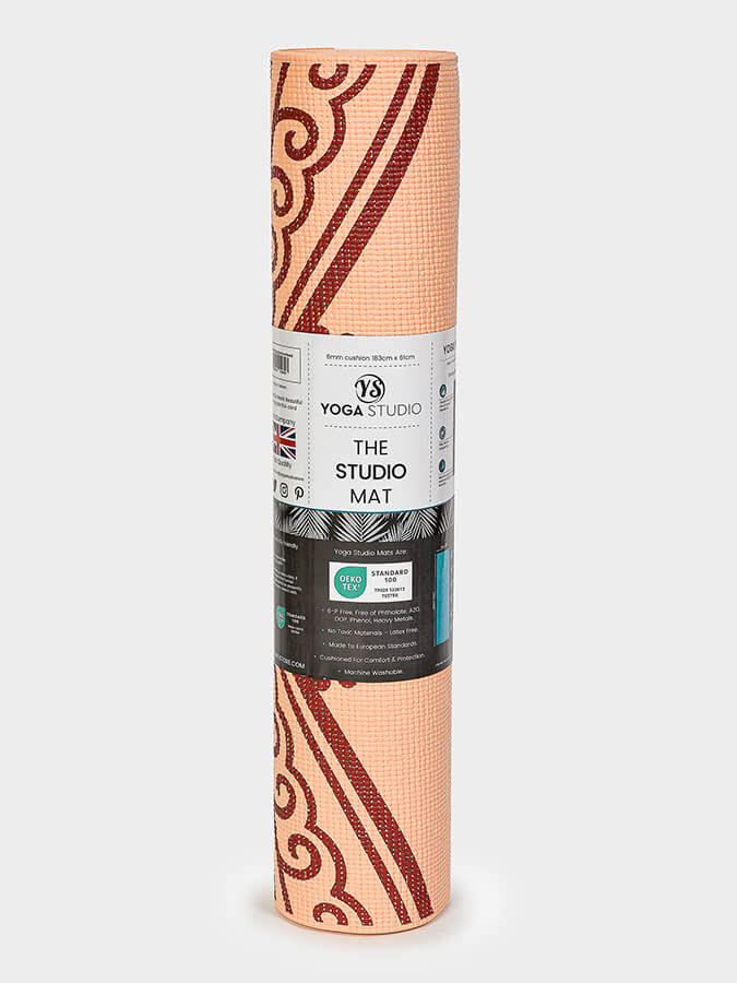 Yoga Studio Designed Reversible Sticky Yoga Mat 6mm