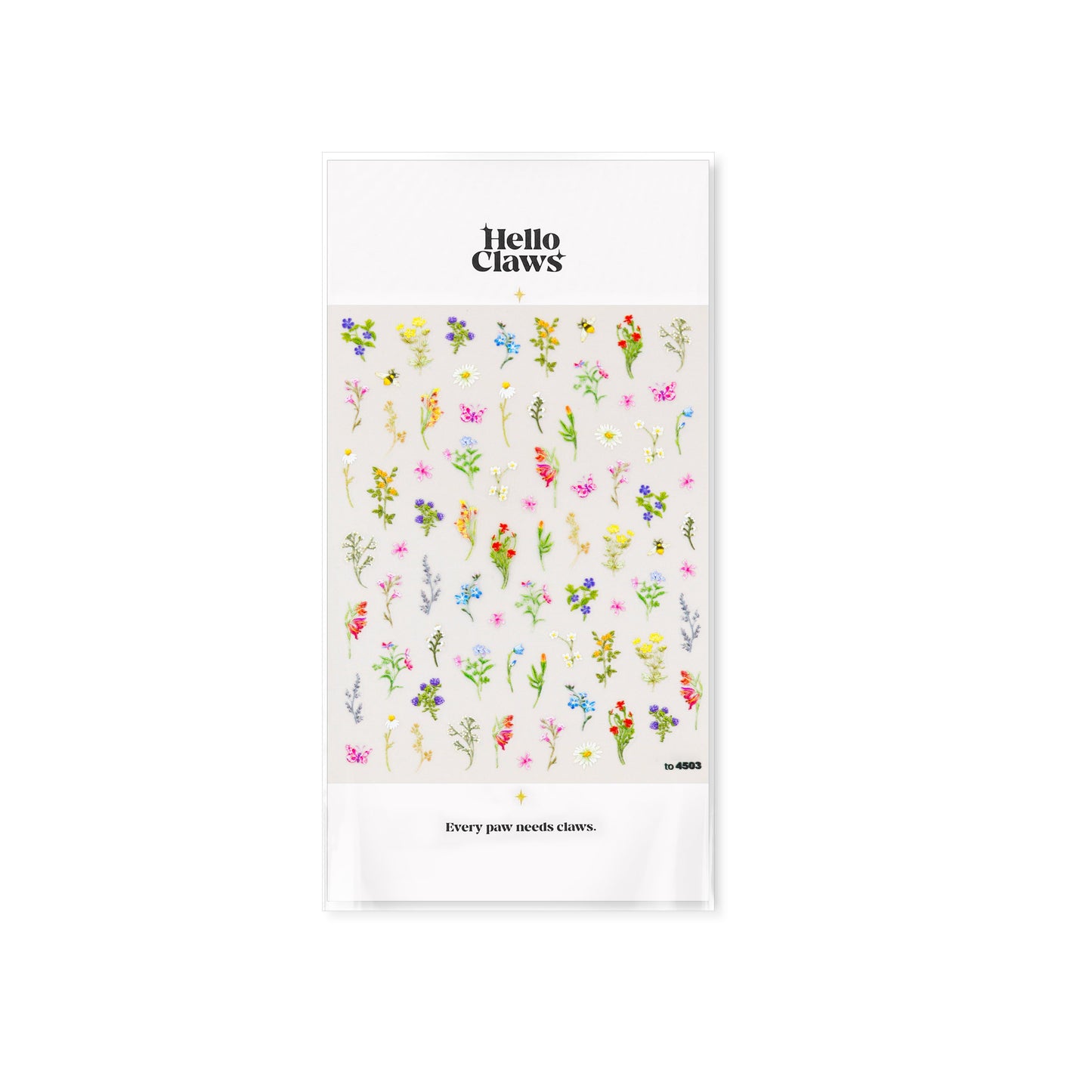 Hello Claws | Spring Wild Flower Nail Deco Sticker