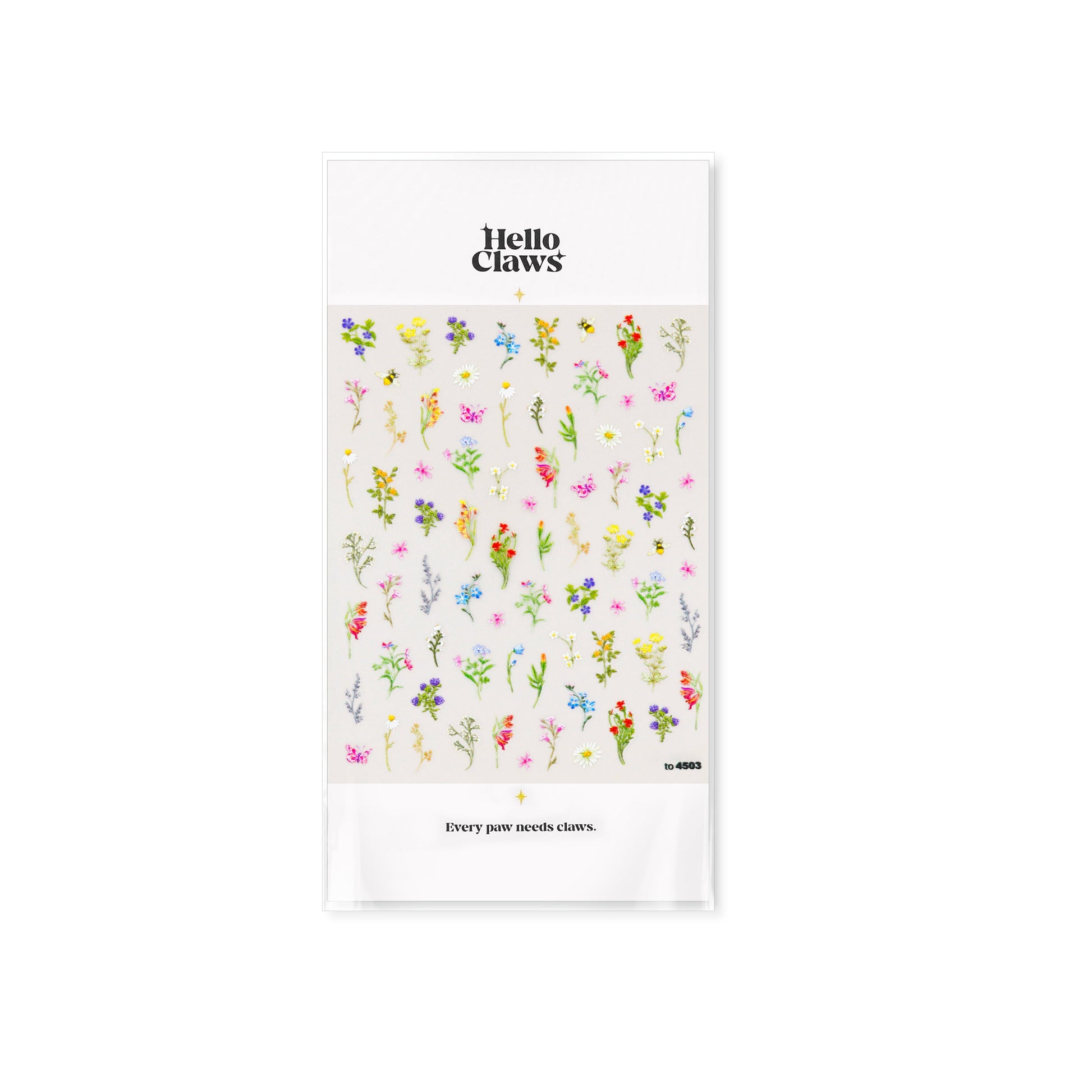 Hello Claws | Spring Wild Flower Nail Deco Sticker