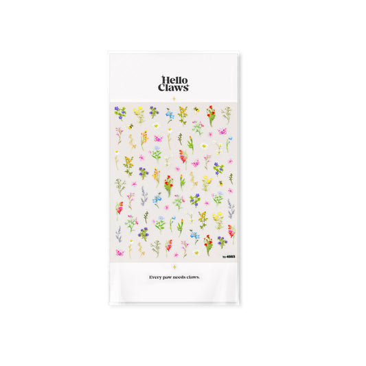 Hello Claws | Spring Wild Flower Nail Deco Sticker