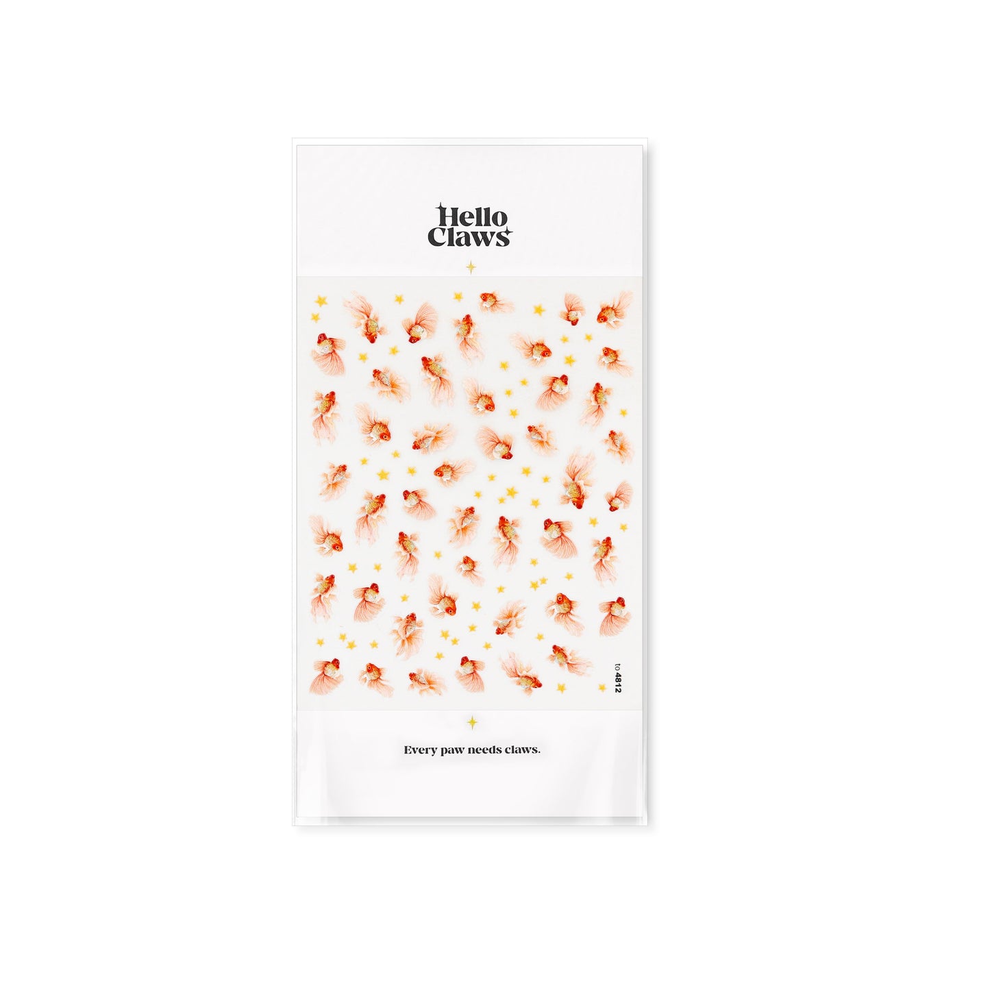 Hello Claws | Goldfish Nail Deco Sticker