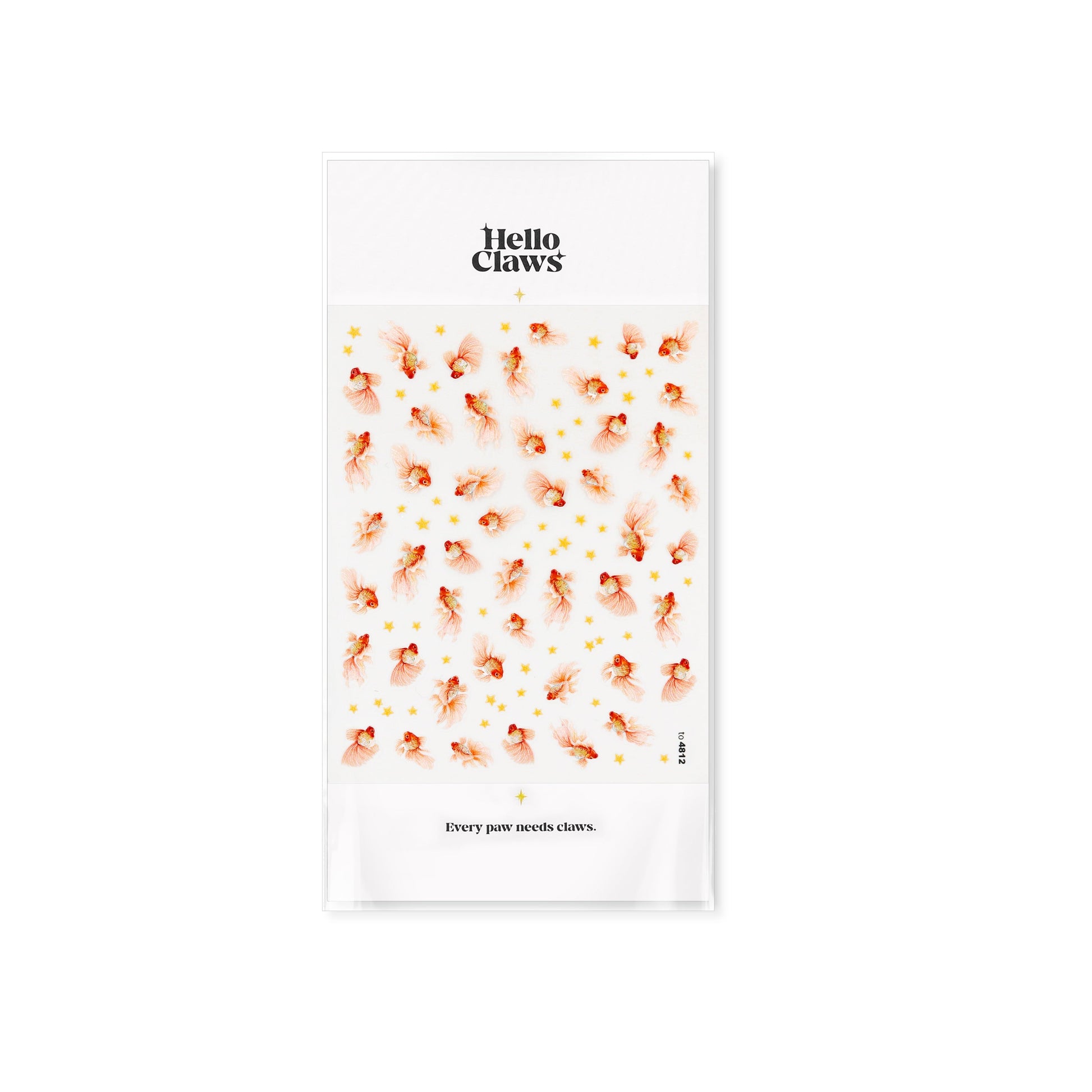 Hello Claws | Goldfish Nail Deco Sticker