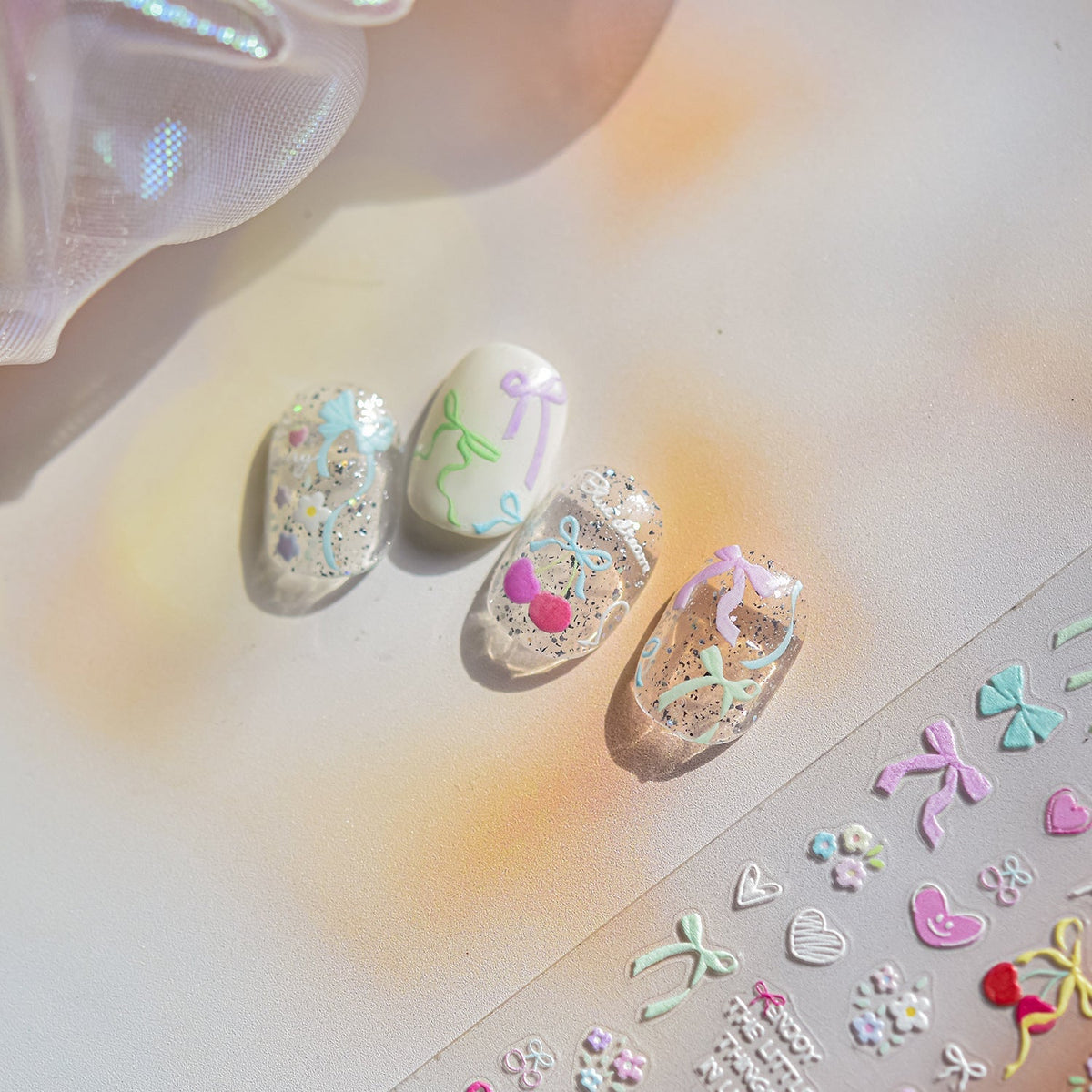 Hello Claws | Bowknot Nail Deco Sticker