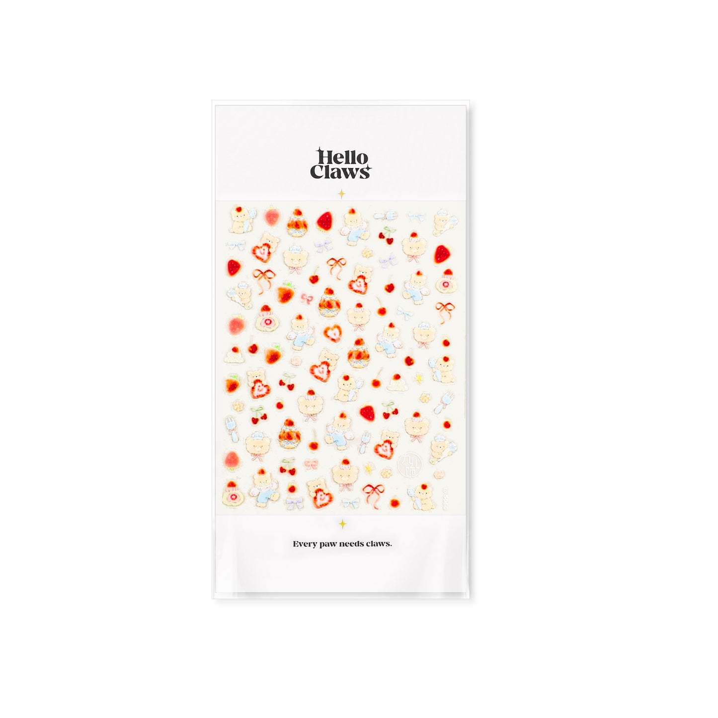 Hello Claws | Bear And Puppy Nail Deco Sticker