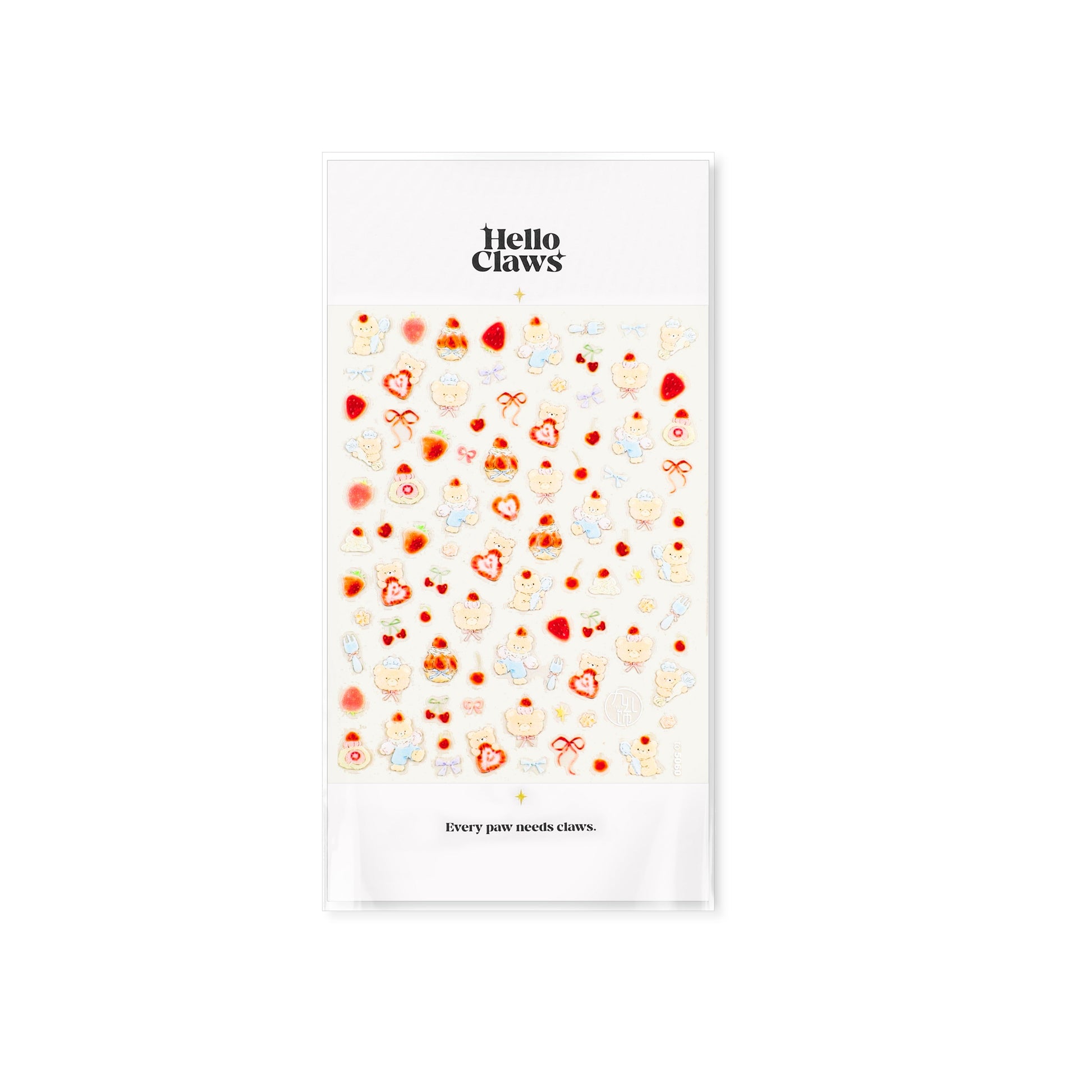 Hello Claws | Bear And Puppy Nail Deco Sticker