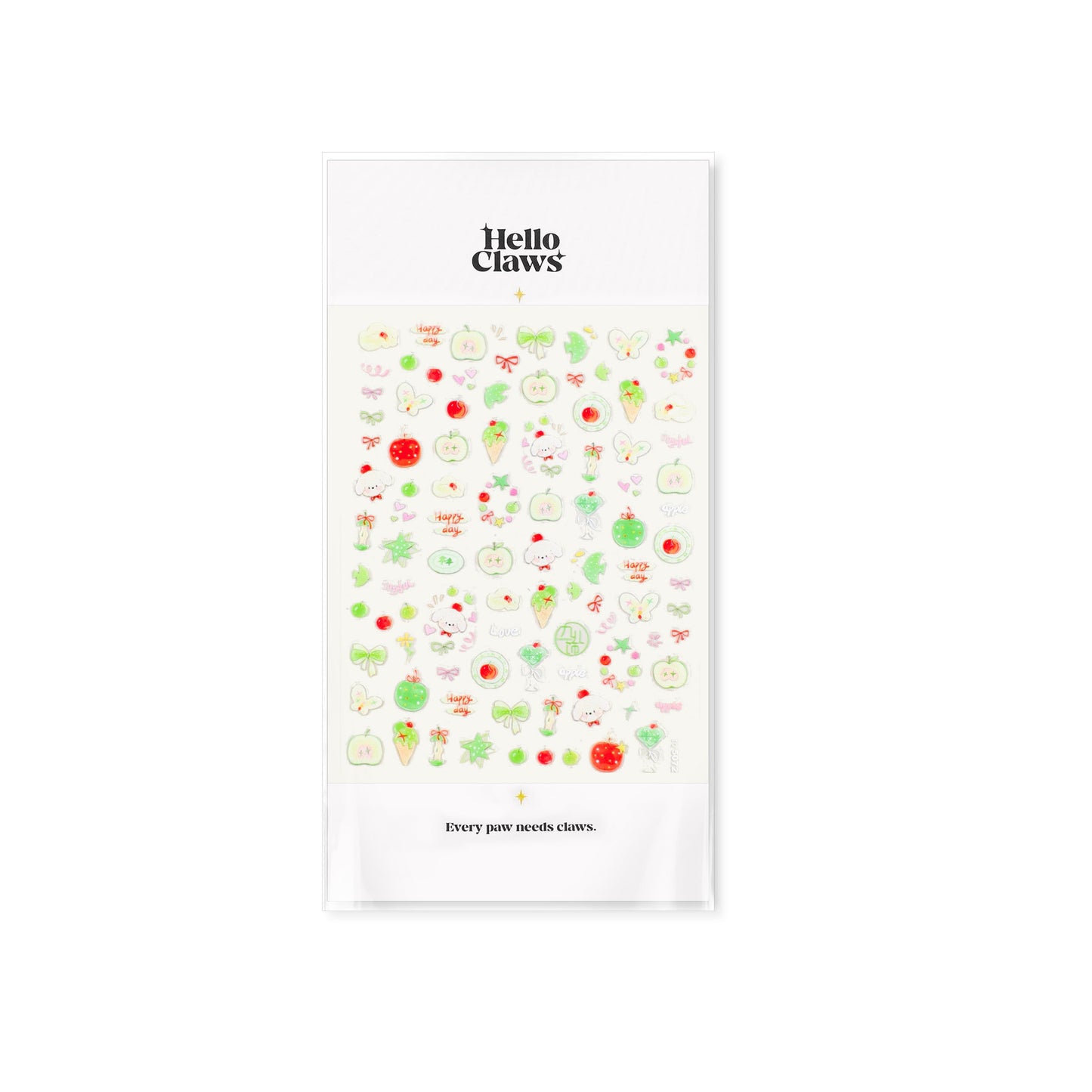 Hello Claws | Bear And Puppy Nail Deco Sticker