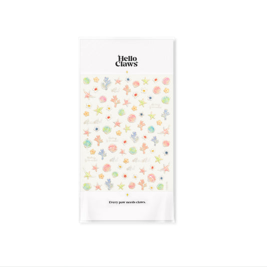Hello Claws | Under The Sea Nail Deco Sticker