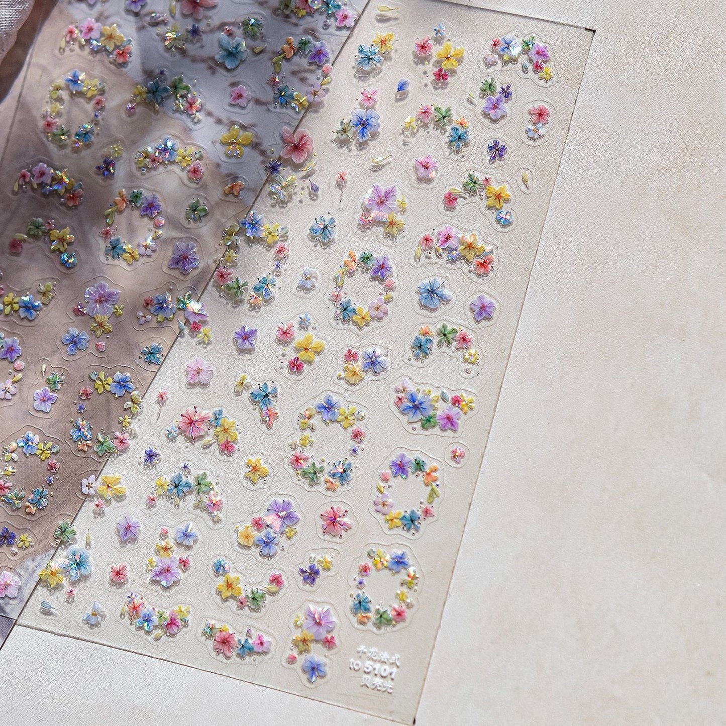 Hello Claws | Crystal Garland Nail Deco Sticker