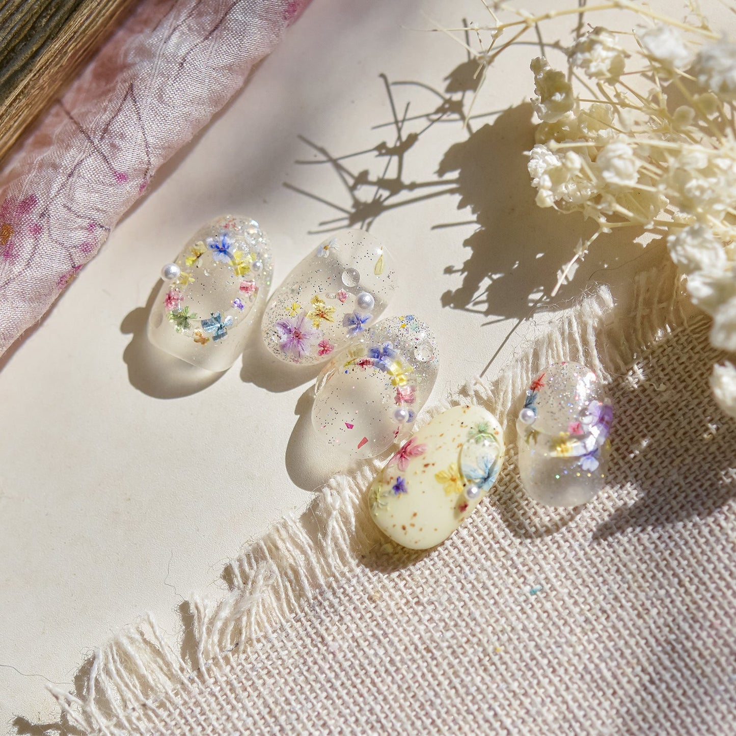 Hello Claws | Crystal Garland Nail Deco Sticker