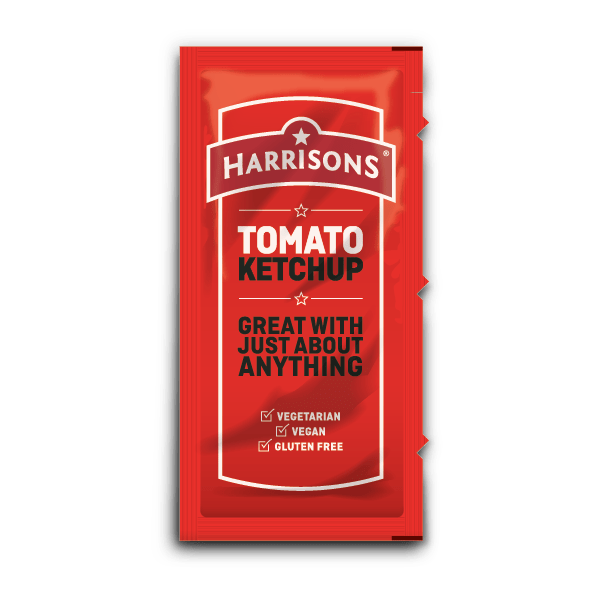Tomato Ketchup Sachets | Case of 200 | Vegan & Gluten Free