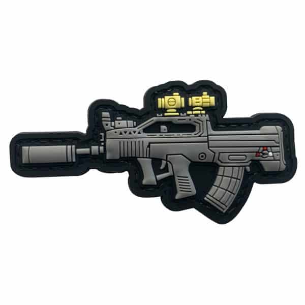 TPB Bullpup Gun PVC Morale Patch