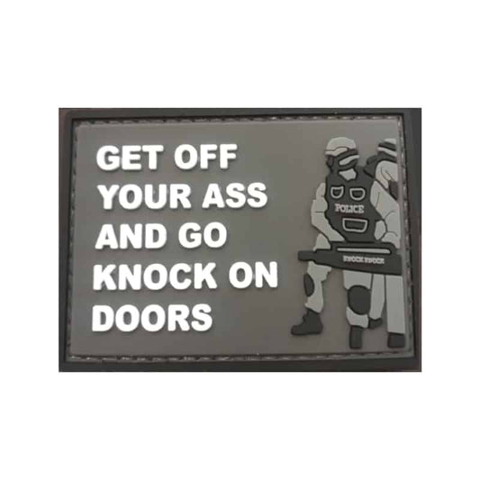 TPB Get Off Your Ass and Go Knock On Doors Patch