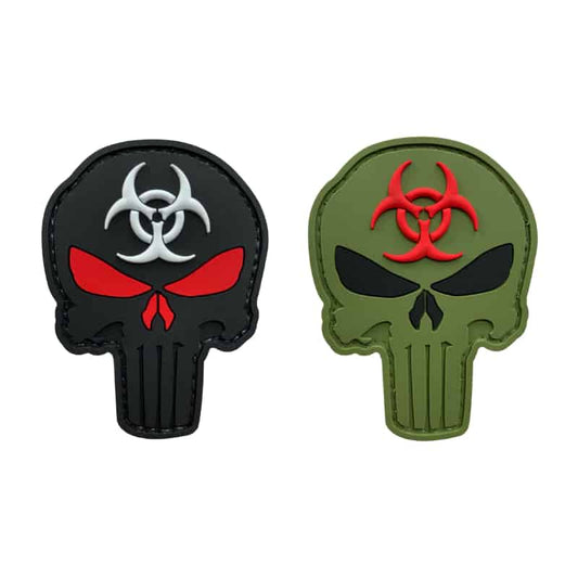 TPB Punisher Skull Biohazard Patch