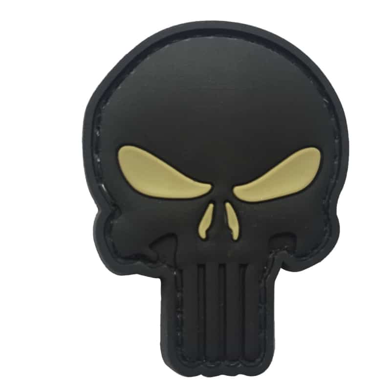 TPB Punisher Skull Cut Out Patch
