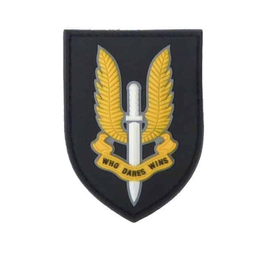 TPB SAS Who Dares Wins Patch (Black & Yellow)