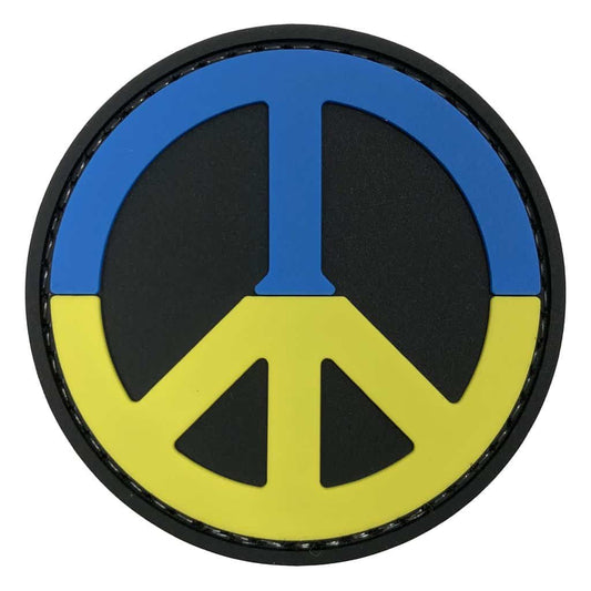 TPB Ukraine peace sign (Ukraine charity patch)