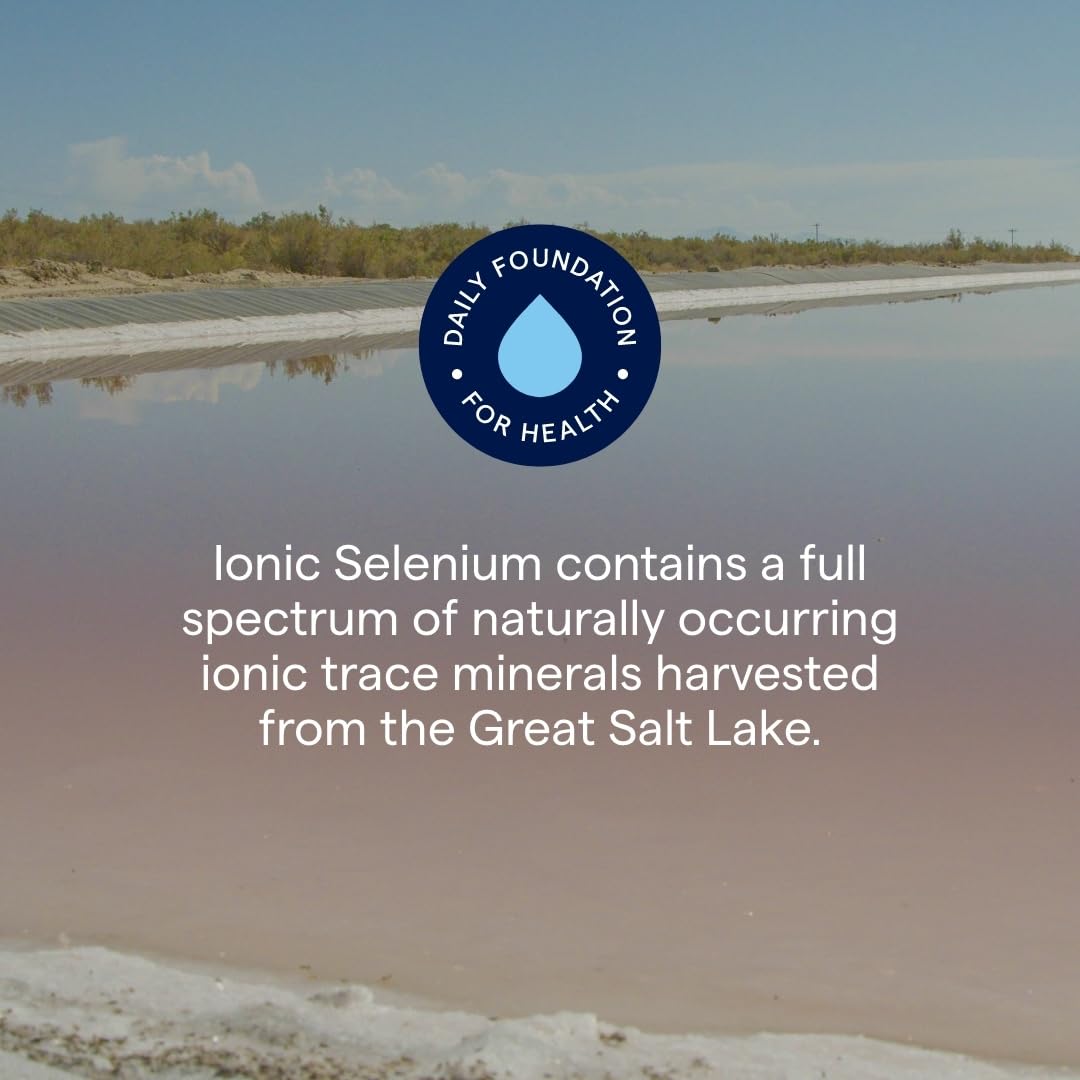 Trace Minerals Liquid Ionic Selenium – High-Absorption Immune & Hormone Support (2 fl oz, 48 Servings)