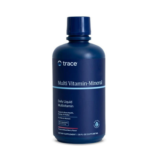 Trace Minerals Liquid Multi Vitamin-Mineral – Berry, Gluten-Free, 30 Servings