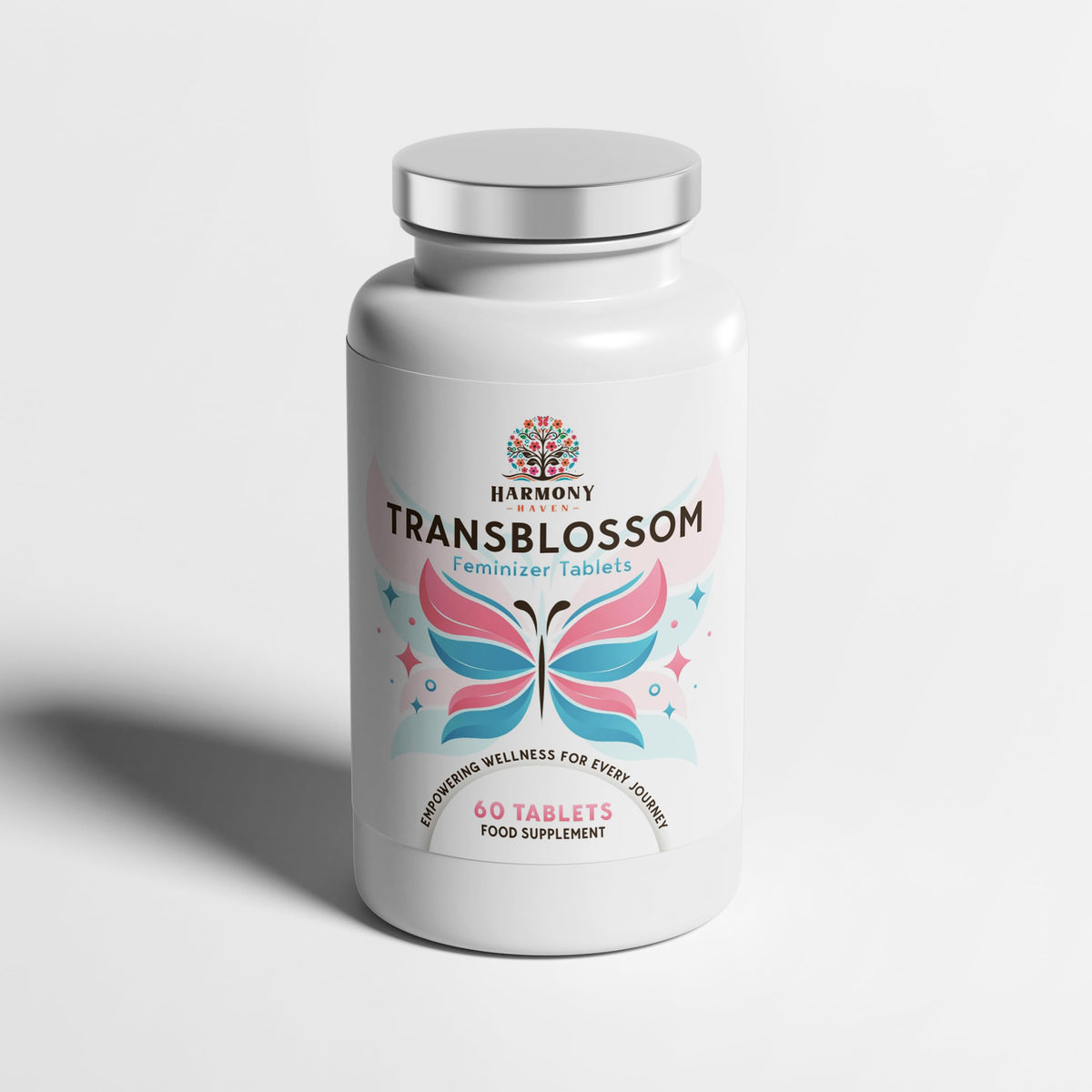 TransBlossom MTF Feminizer Pills – 60 Tablets | Feminine Wellness