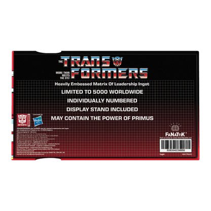 Transformers Matrix of Leadership Replica