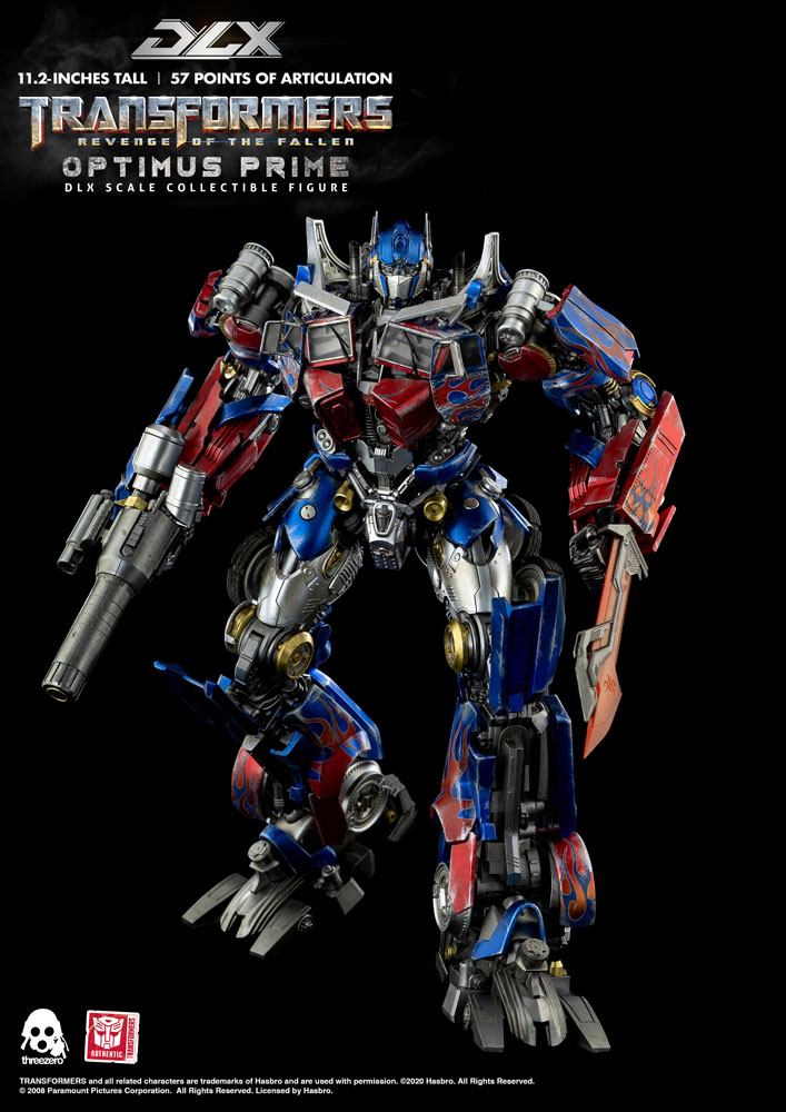 Transformers: Revenge of the Fallen DLX Action Figure 1/6 Optimus Prime 28cm