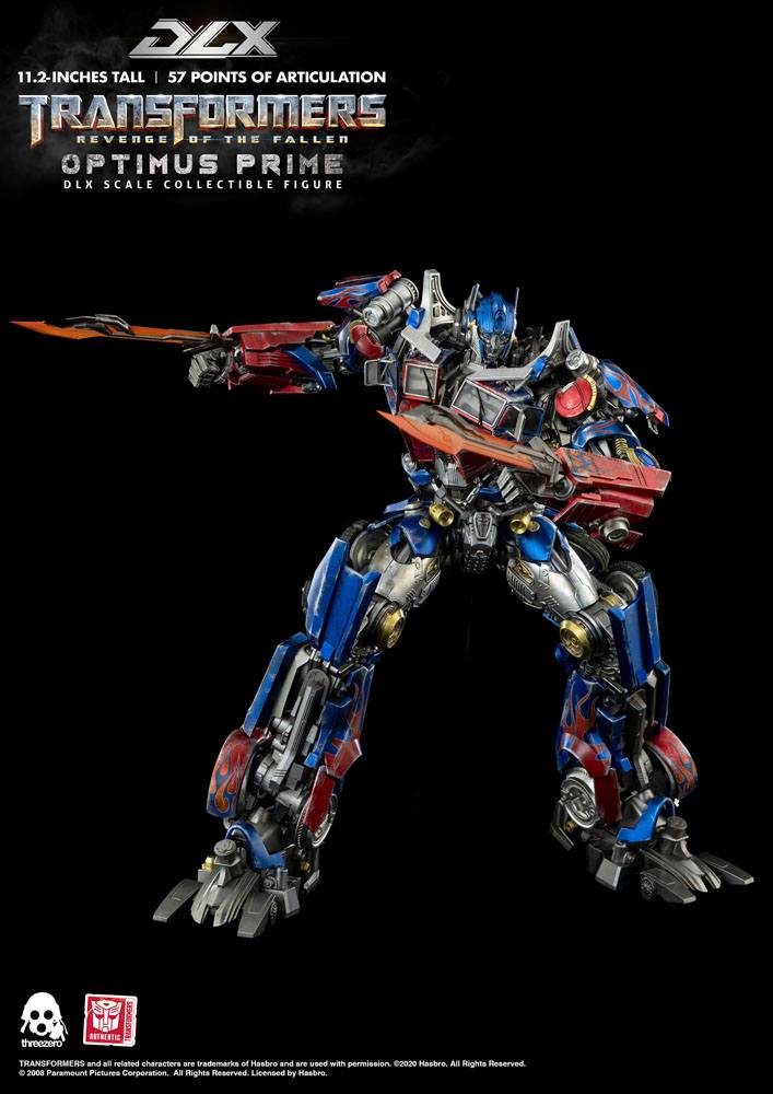 Transformers: Revenge of the Fallen DLX Action Figure 1/6 Optimus Prime 28cm