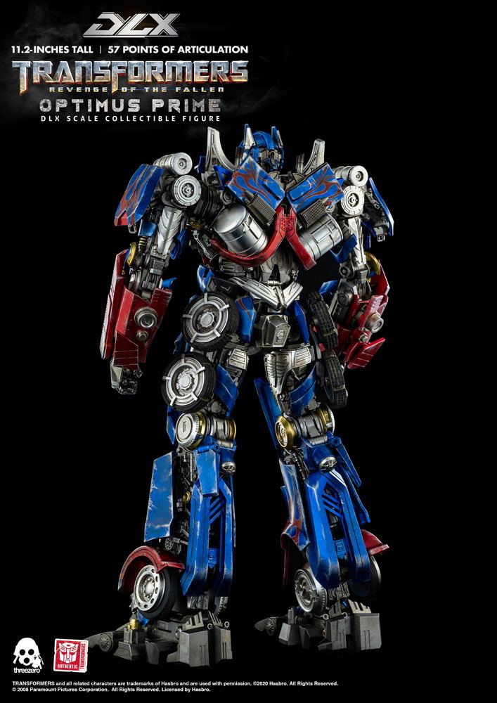 Transformers: Revenge of the Fallen DLX Action Figure 1/6 Optimus Prime 28cm