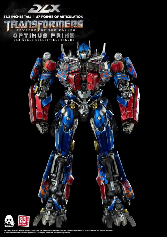Transformers: Revenge of the Fallen DLX Action Figure 1/6 Optimus Prime 28cm