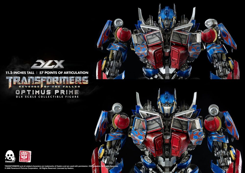 Transformers: Revenge of the Fallen DLX Action Figure 1/6 Optimus Prime 28cm
