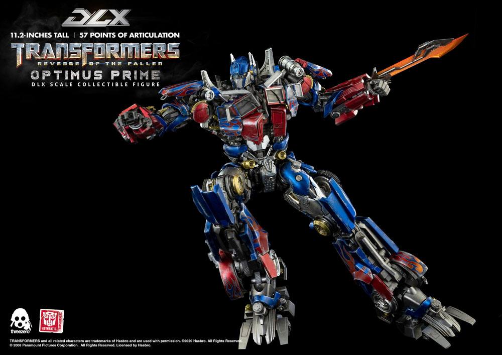 Transformers: Revenge of the Fallen DLX Action Figure 1/6 Optimus Prime 28cm