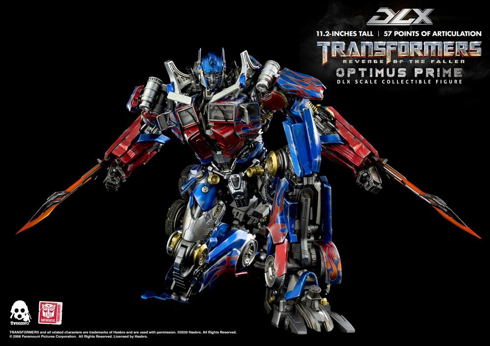 Transformers: Revenge of the Fallen DLX Action Figure 1/6 Optimus Prime 28cm