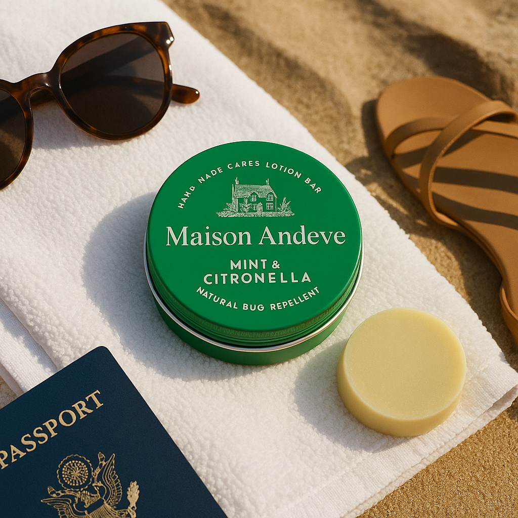 Mint & Citronella Natural Bug-Repellent Lotion Bar
