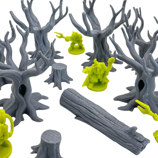 28mm Scatter Terrain Trees for DND & Wargames | Fantasy RPG Tabletop Scenery