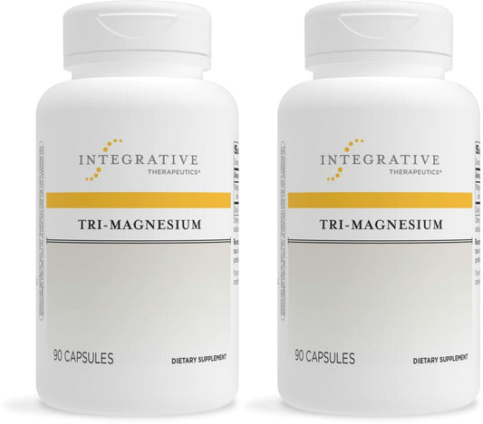 Integrative Therapeutics Tri-Magnesium – Supports Cellular Energy & Metabolism – 180 Capsules