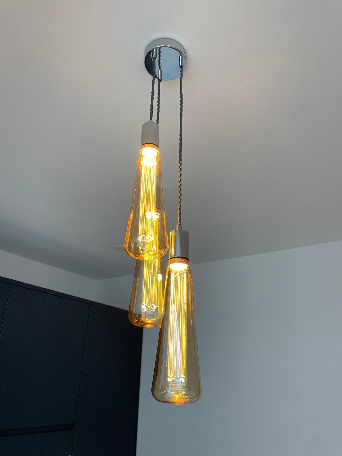 Triple Kinna Cluster Pendant Light