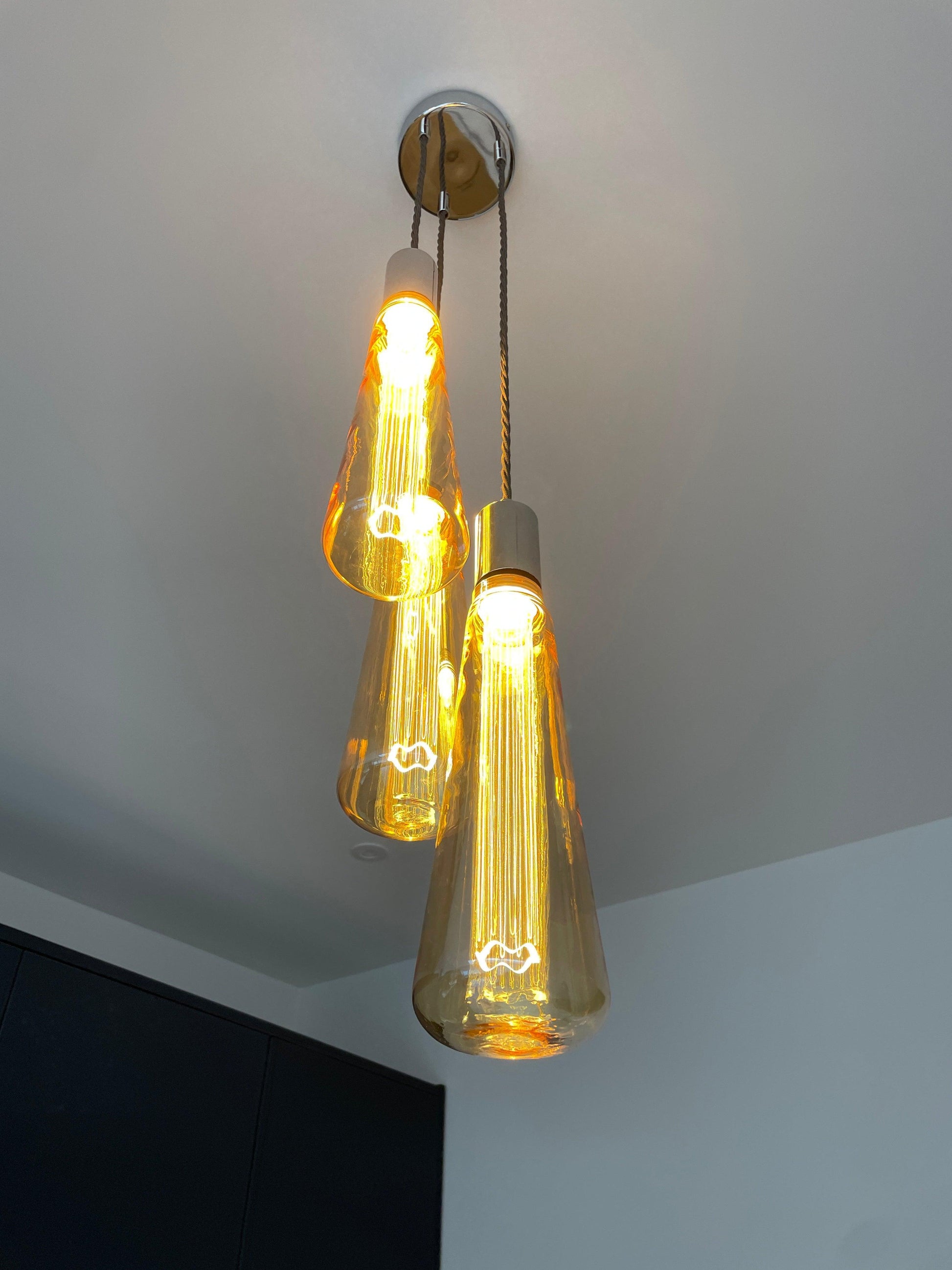 Triple Kinna Cluster Pendant Light