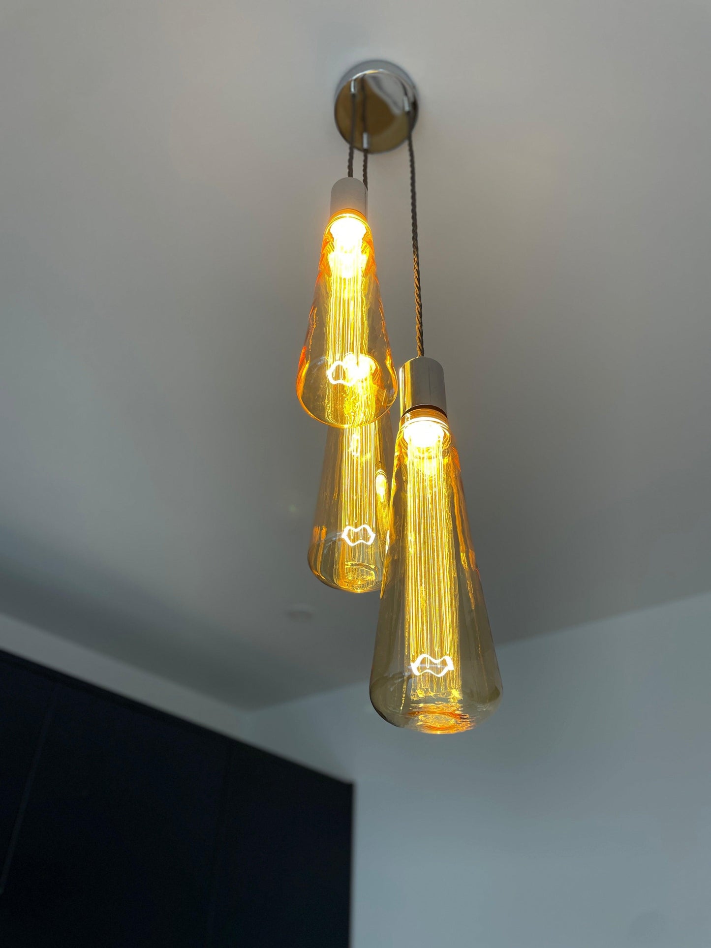Triple Kinna Cluster Pendant Light