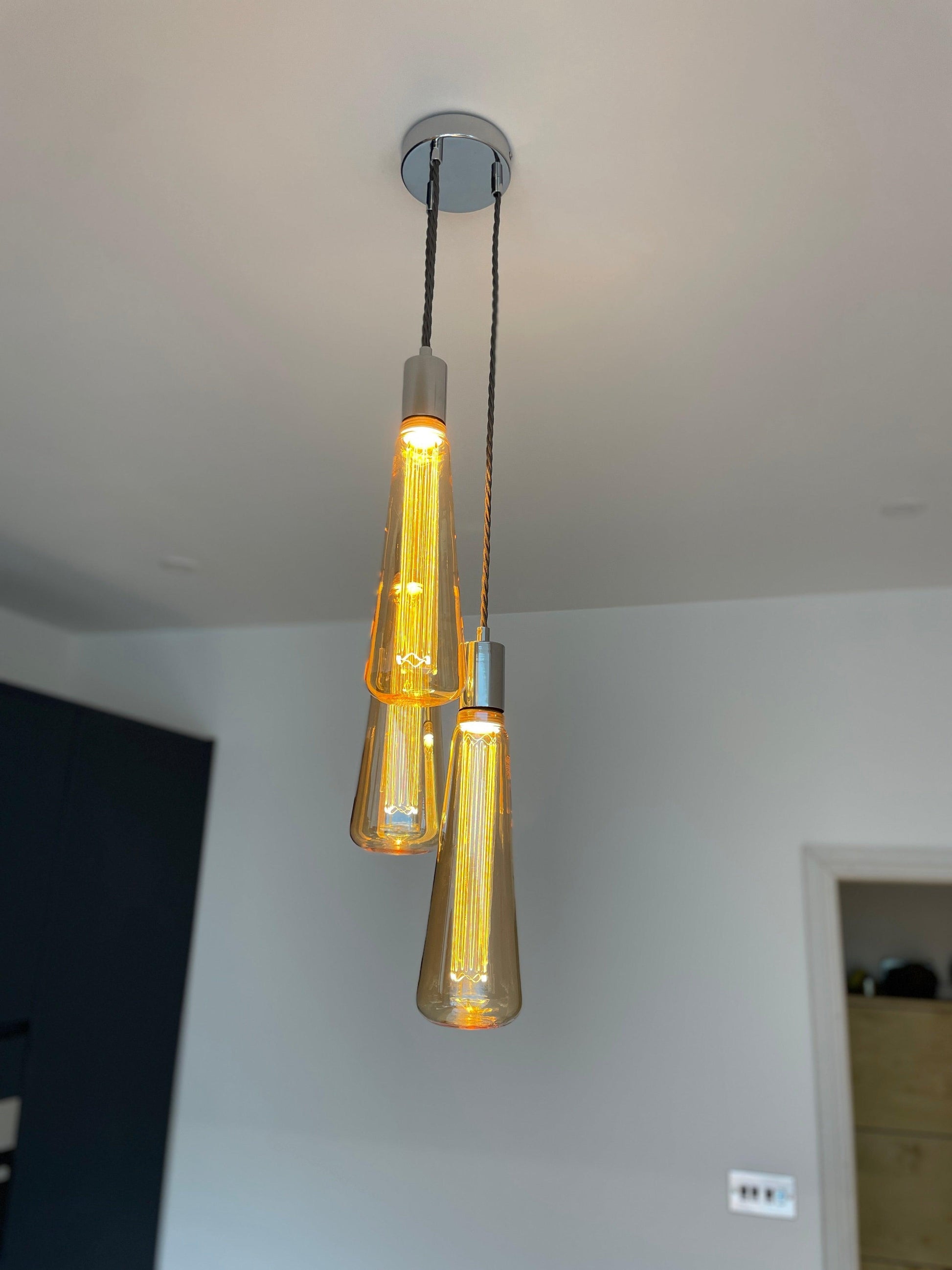 Triple Kinna Cluster Pendant Light