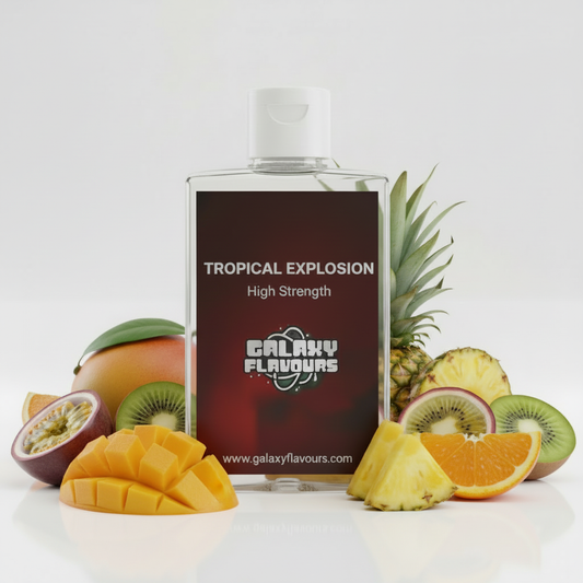 Tropical Explosion Food Flavouring Concentrate – Professional High Strength – 250ml