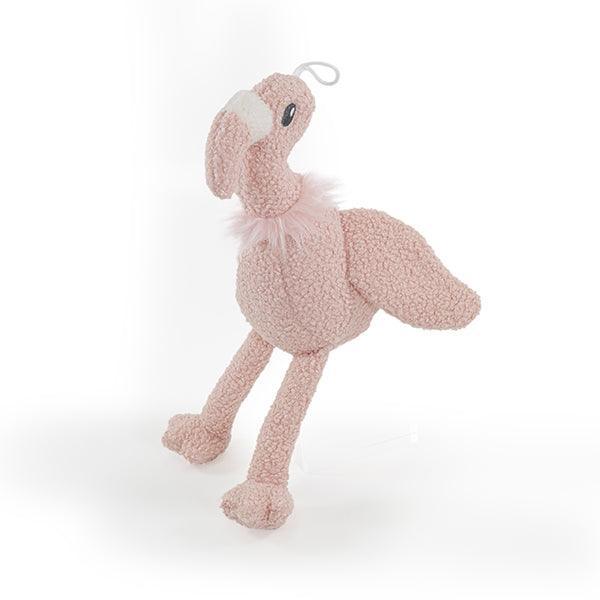 Rosewood Tuff Love Flamingo Dog Toy Medium