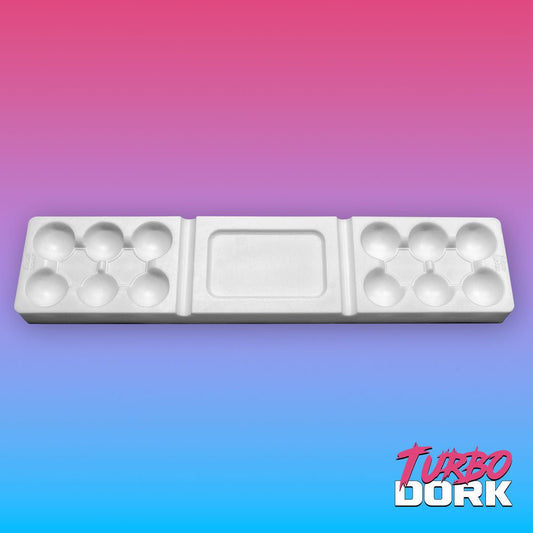 Turbo Dork: Large White Non-Stick Silicone Dry Palette