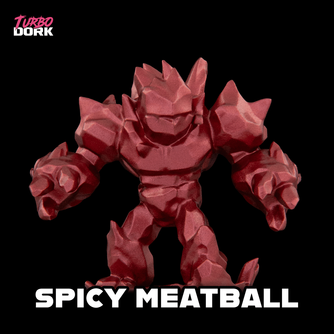 Turbo Dork: Spicy Meatball Metallic Acrylic Paint 22ml