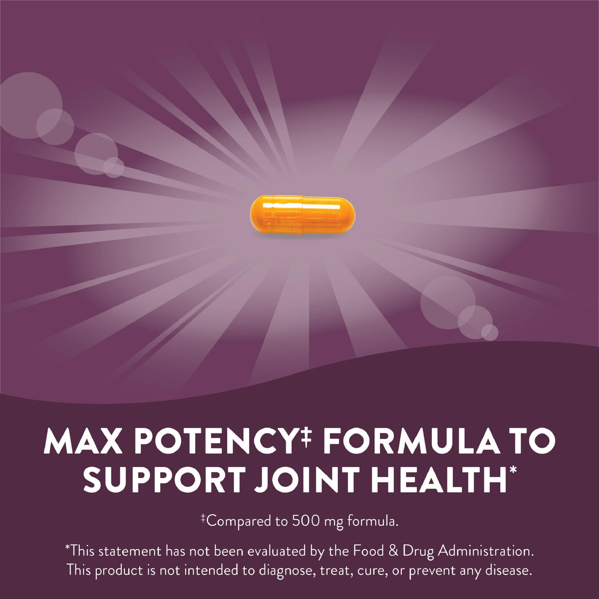 Nature's Way Turmeric Max Potency Premium Extract – Joint Support* (60 Vegan Capsules, Pack of 2)