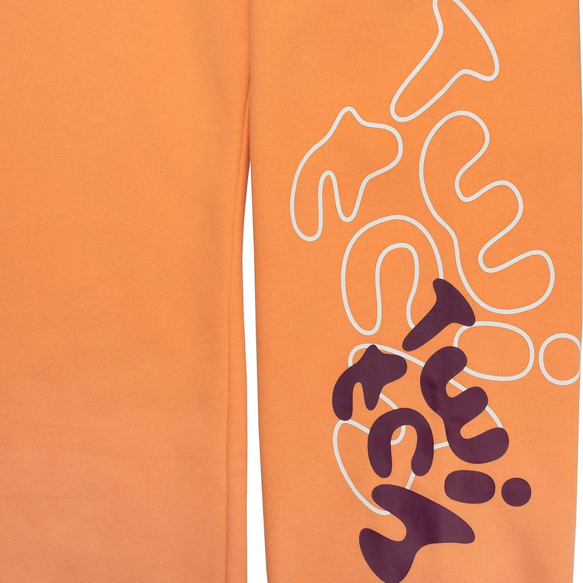Twitch Fleece Jogger Sweatpants Orange - XS Unisex With Pockets