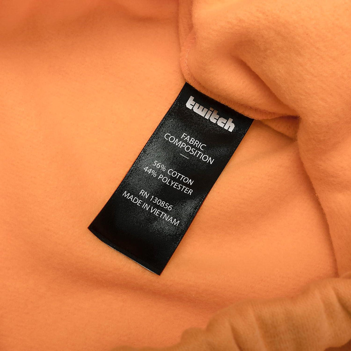 Twitch Fleece Jogger Sweatpants Orange - XS Unisex With Pockets