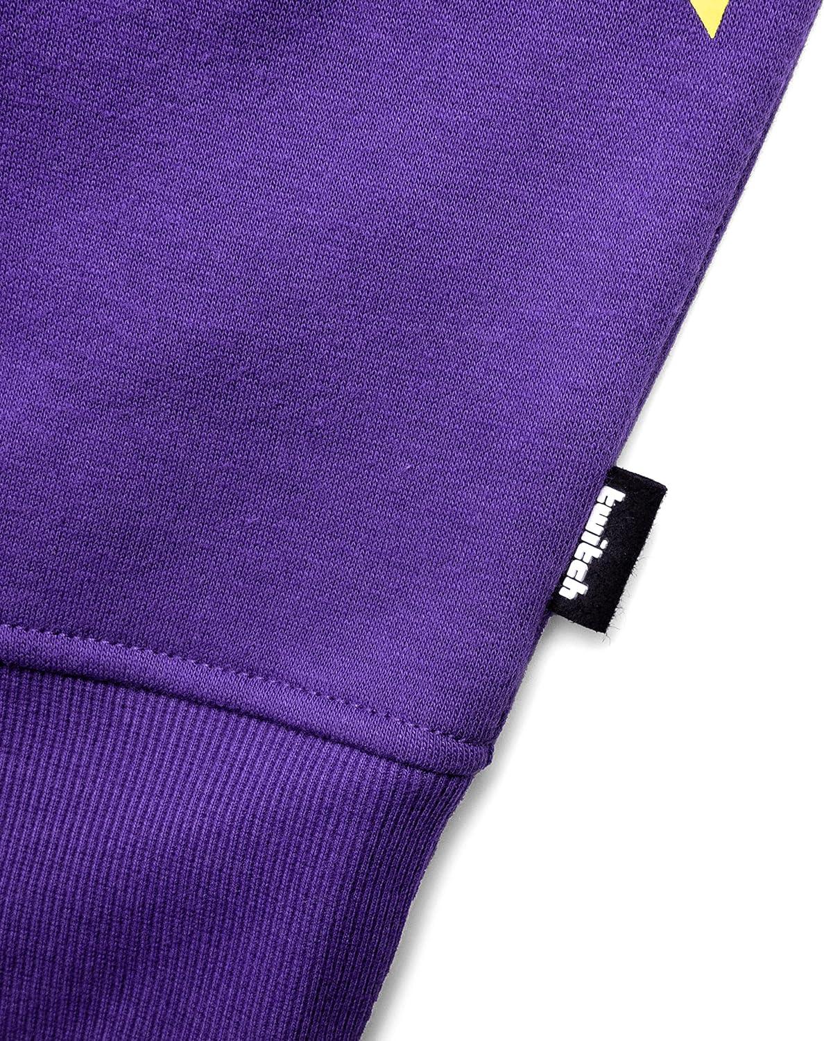 Twitch Graphic Hoodie Sweatshirt - Purple Size M