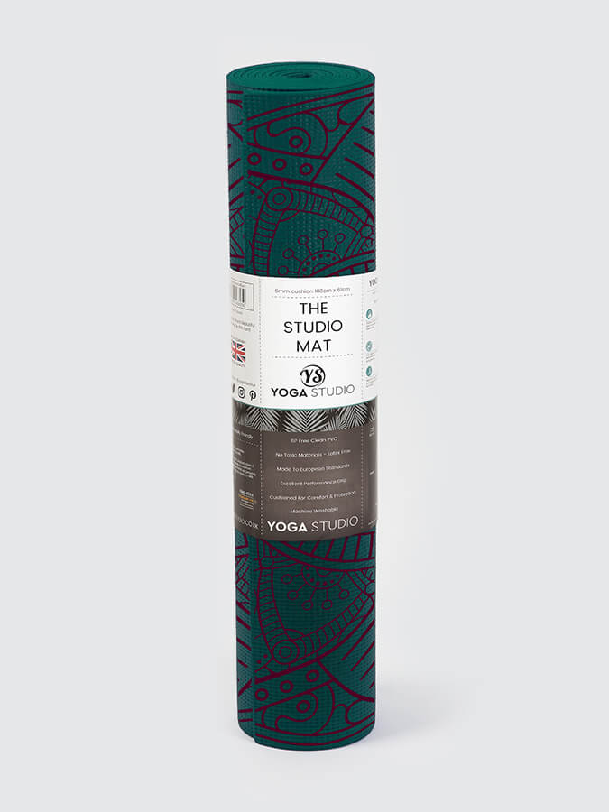 Yoga Studio Designed Reversible Sticky Yoga Mat 6mm