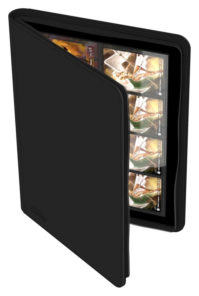 Ultimate Guard Zipfolio 320 16-Pocket Xenoskin - Black