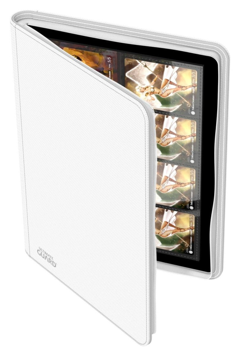 Ultimate Guard Zipfolio 320 16-Pocket Xenoskin - White