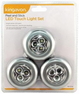 Wireless LED Push Light for Wardrobes, Cabinets & Shelves